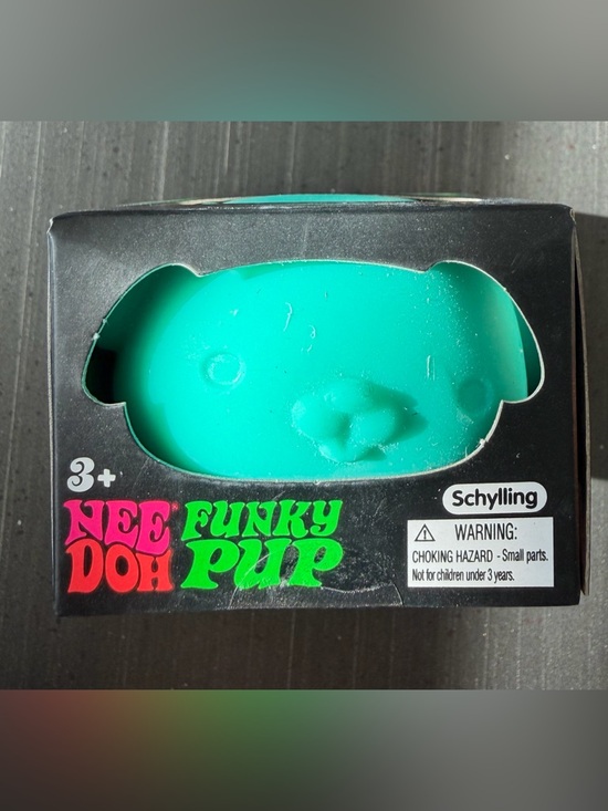 Schylling Other - Needoh  “Funky Pup” squish : Teal